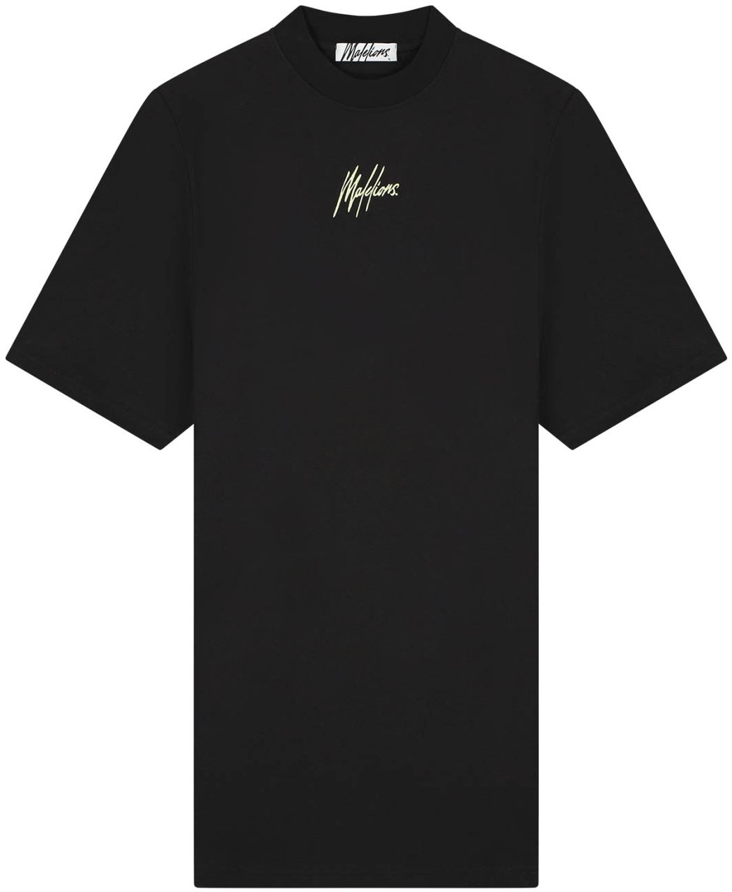 Malelions Malelions Women Firma T-Shirt Dress Zwart