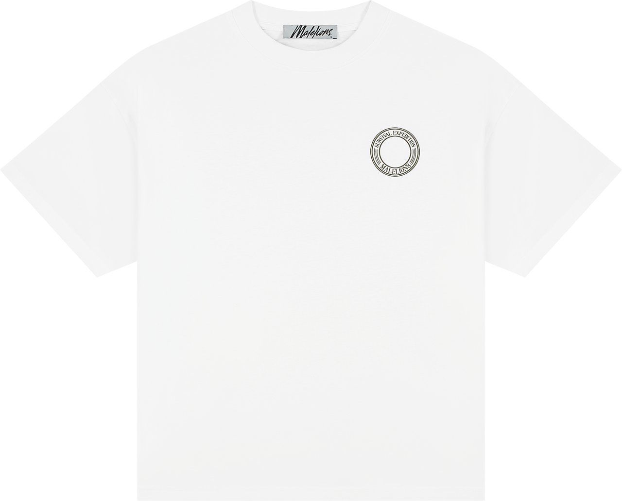 Malelions Malelions Women Snake Oversized T-Shirt Wit