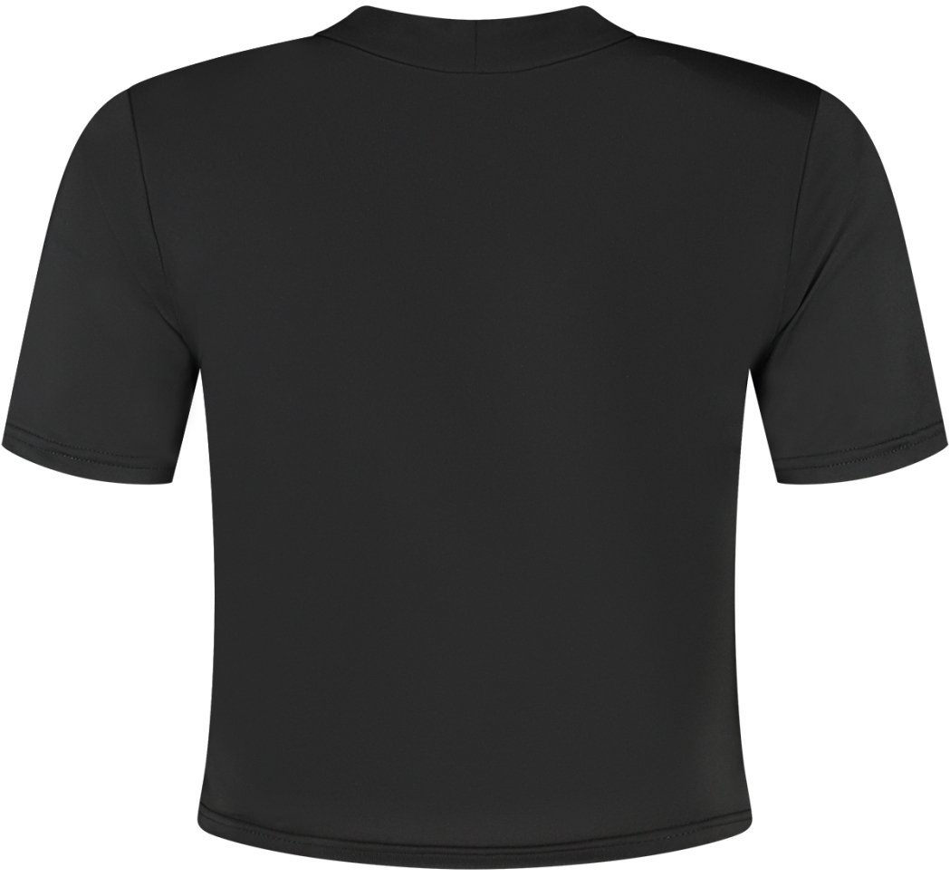Malelions Malelions Women Drape Top Zwart