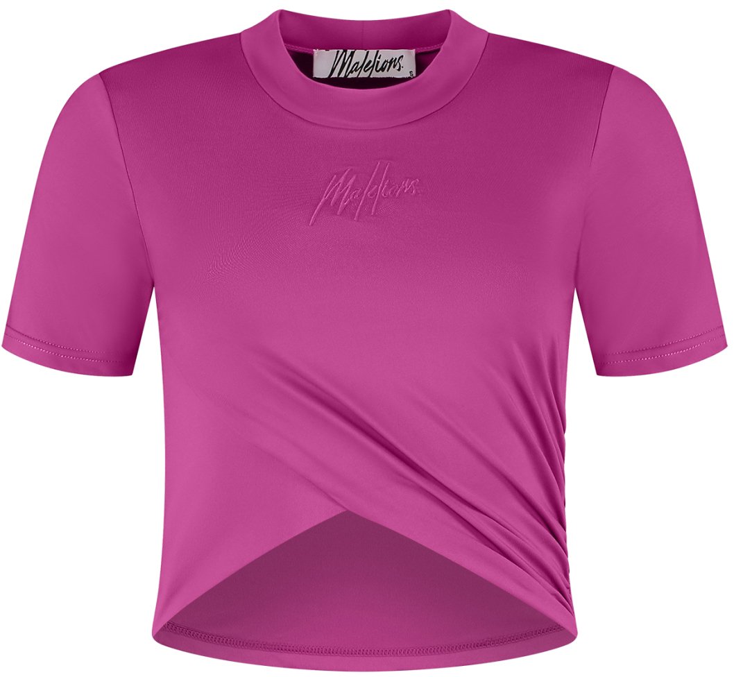 Malelions Malelions Women Drape Top Roze