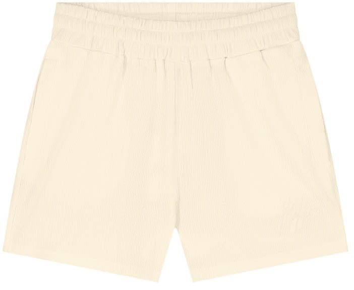 Malelions Malelions Women Seersucker Shorts Wit