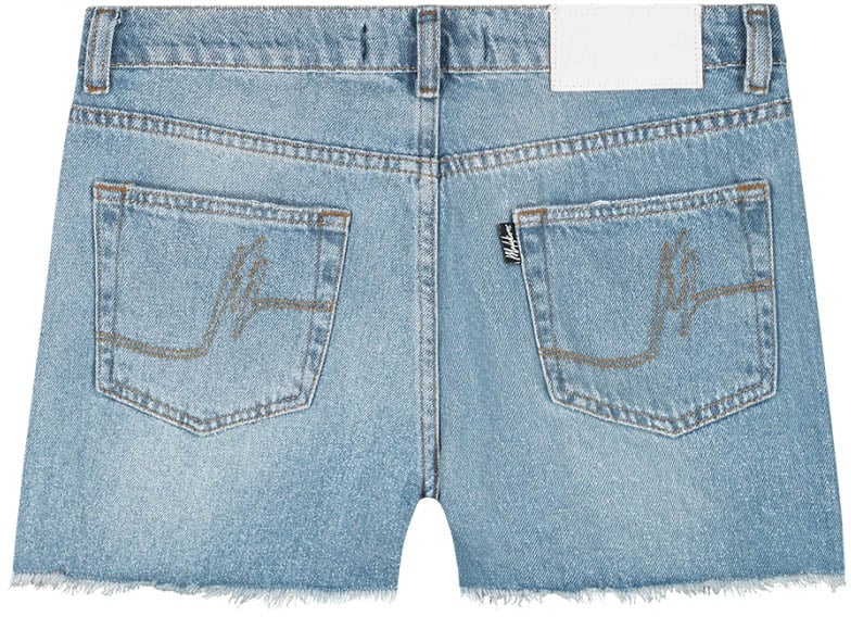 Malelions Malelions Women Denim Shorts Blauw