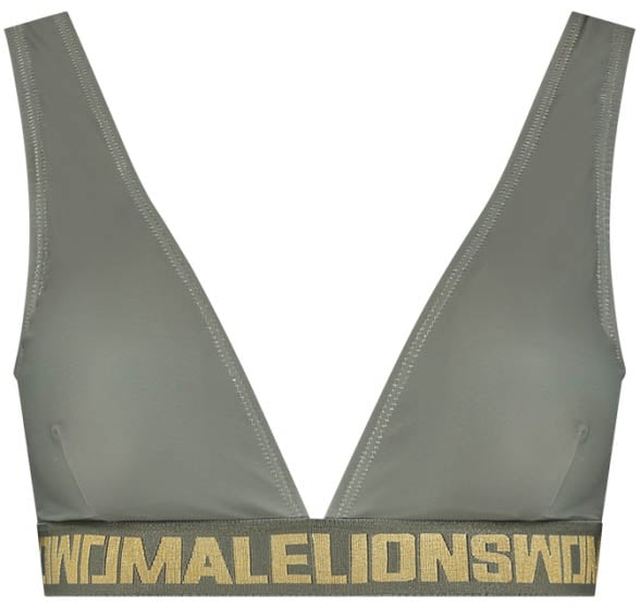 Malelions Malelions Women Venetian Bikini Top Groen