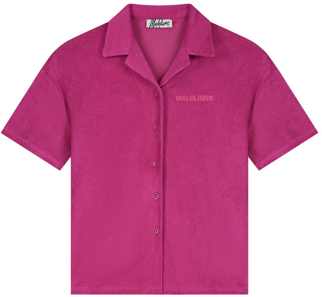 Malelions Malelions Women Limited Towelling Shirt Roze