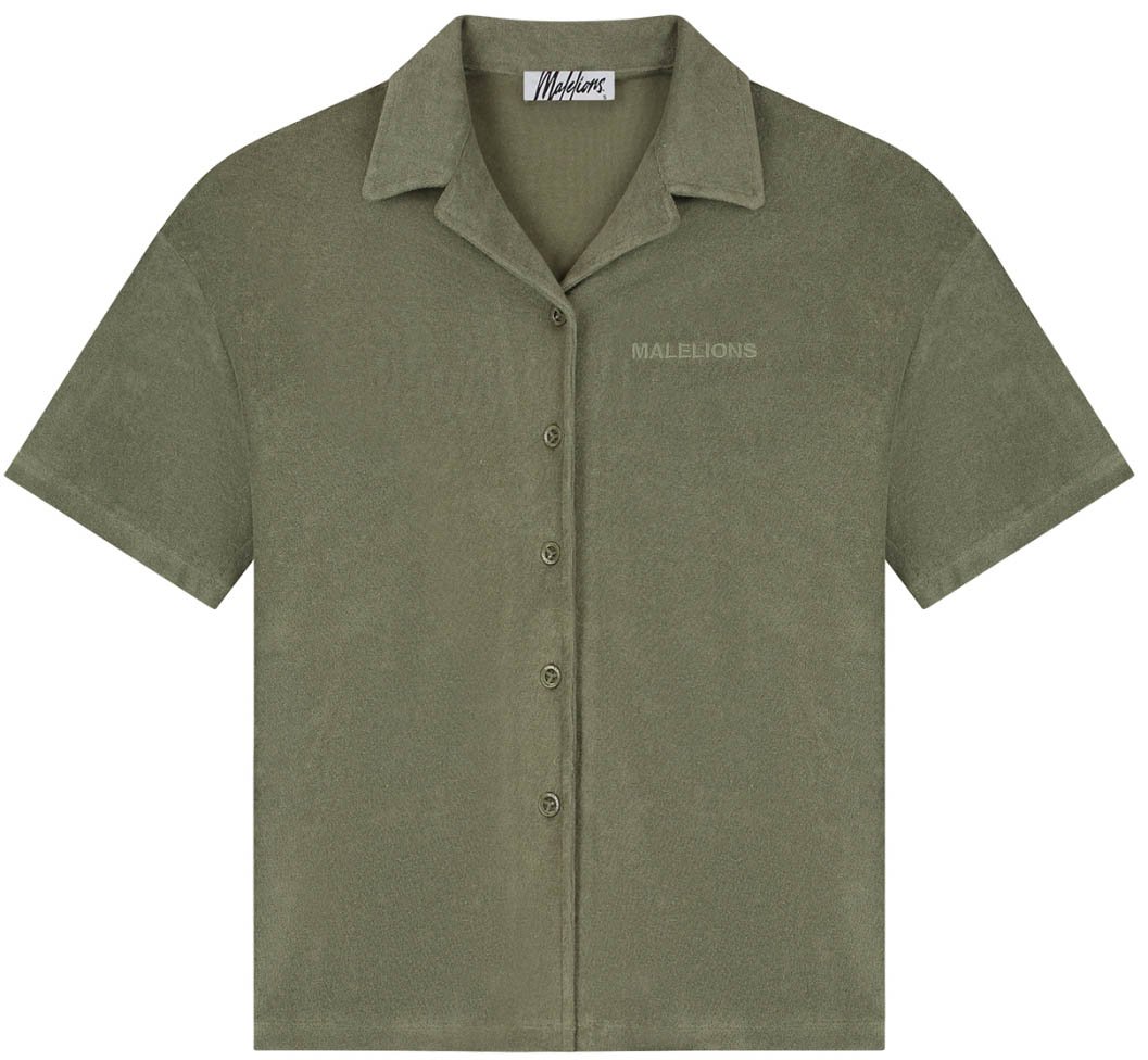 Malelions Malelions Women Limited Towelling Shirt Groen
