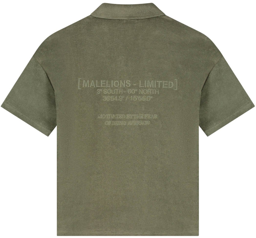Malelions Malelions Women Limited Towelling Shirt Groen