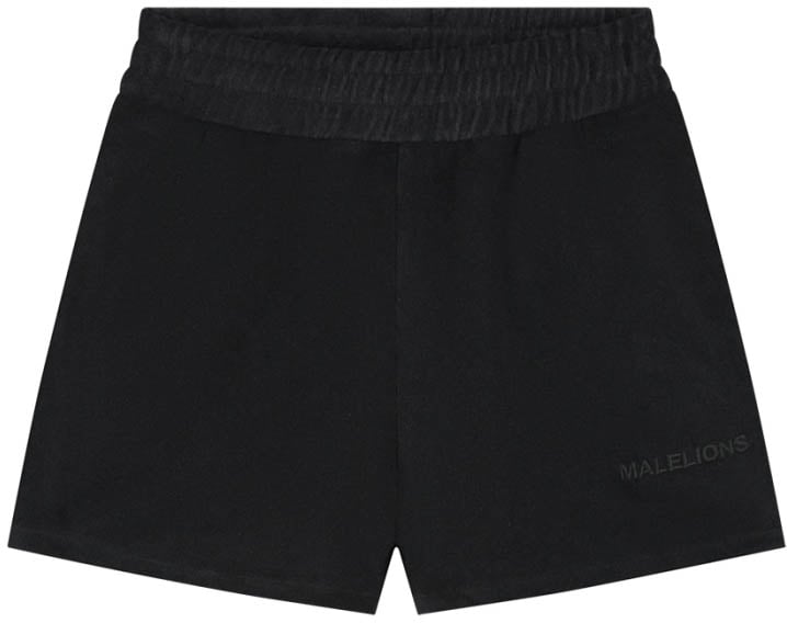 Malelions Malelions Women Limited Towelling Shorts Zwart
