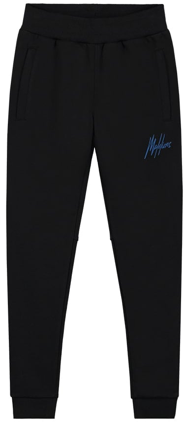 Malelions Malelions Junior Striped Signature Sweatpants Zwart
