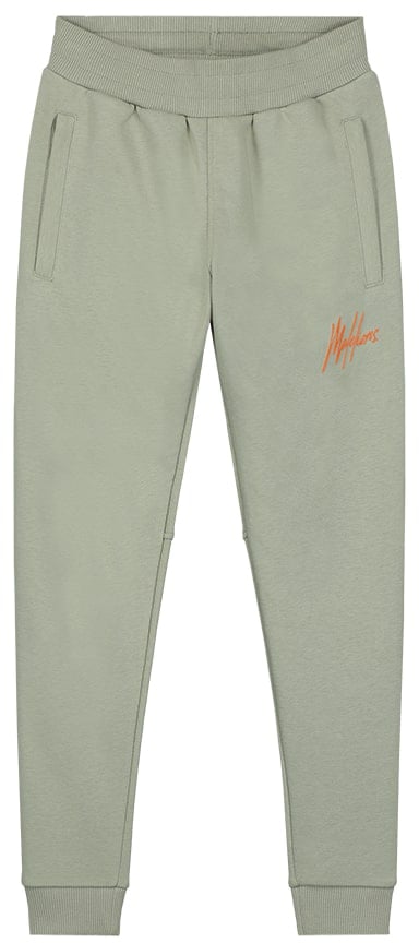 Malelions Malelions Junior Striped Signature Sweatpants Groen