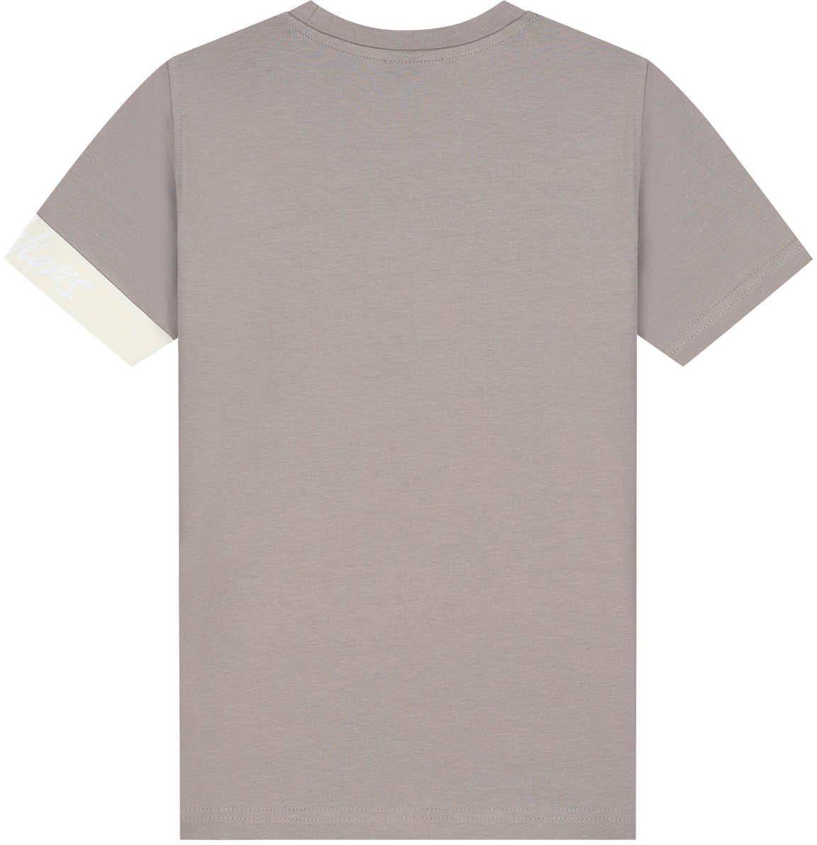 Malelions Malelions Junior Captain T-Shirt Grijs