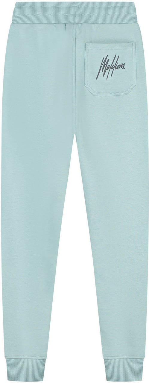 Malelions Malelions Junior Striped Signature Sweatpants Grijs