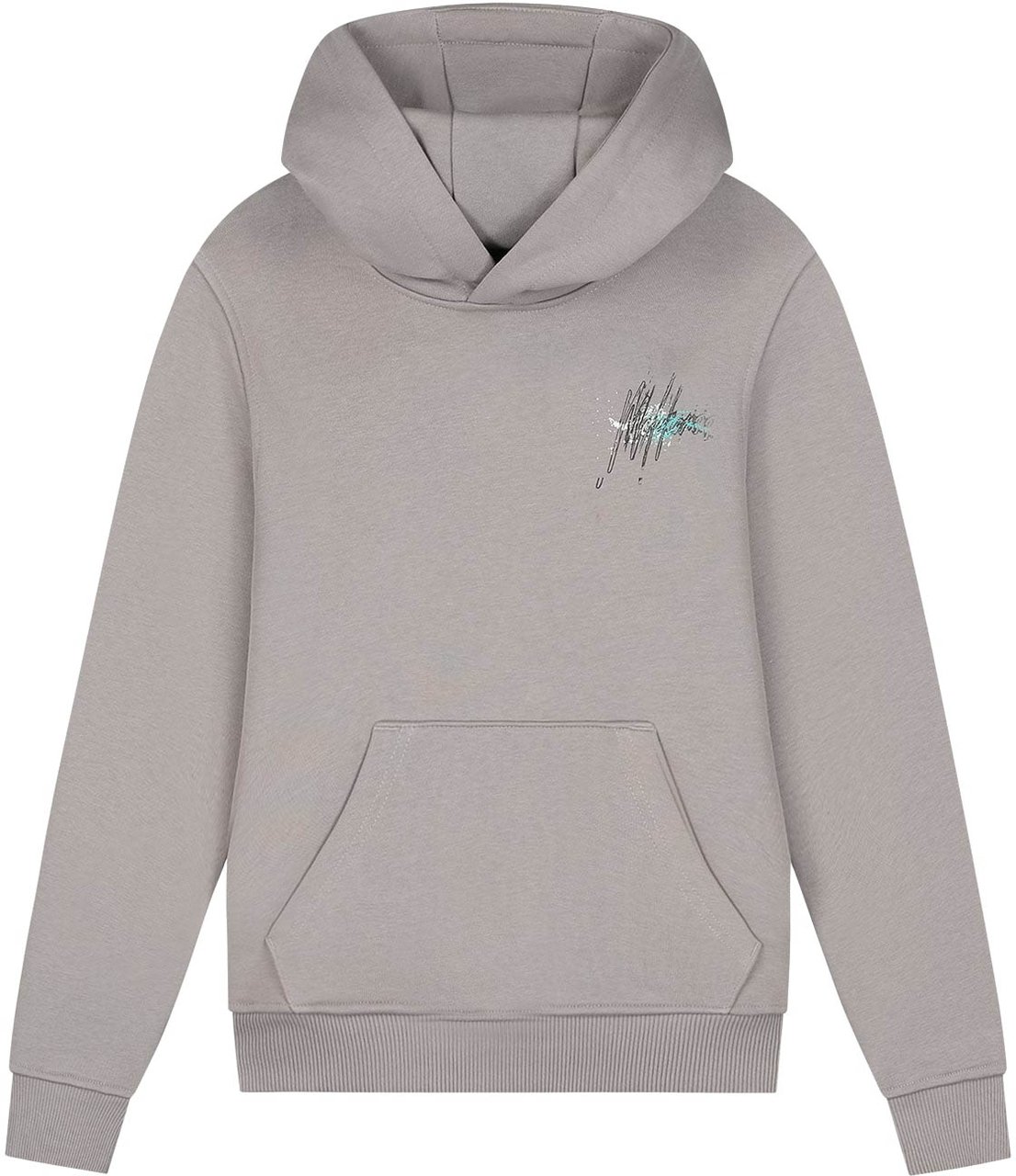 Malelions Malelions Junior Splash Hoodie Grijs