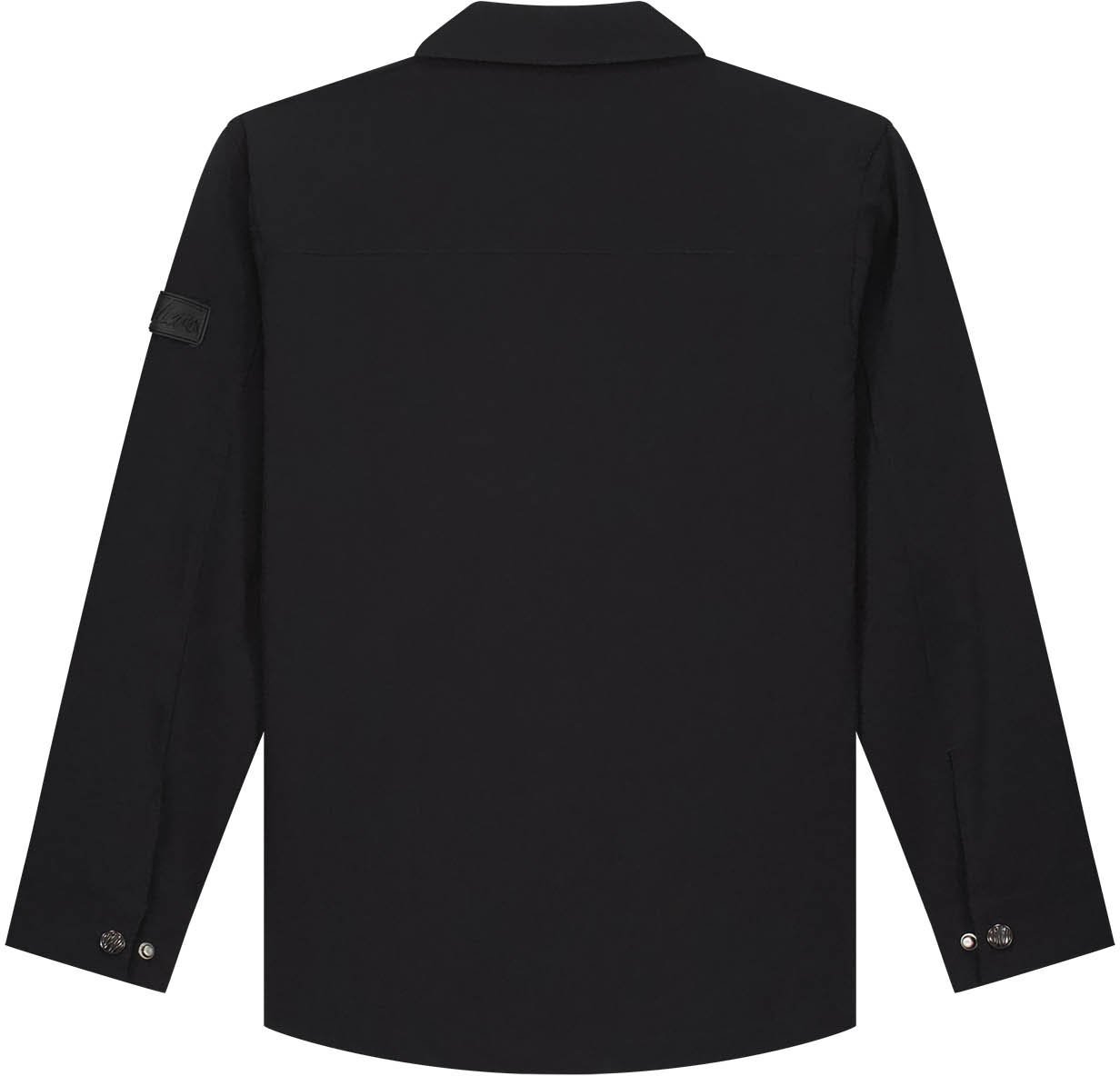 Malelions Malelions Junior Ripstop Zip Overshirt Blauw