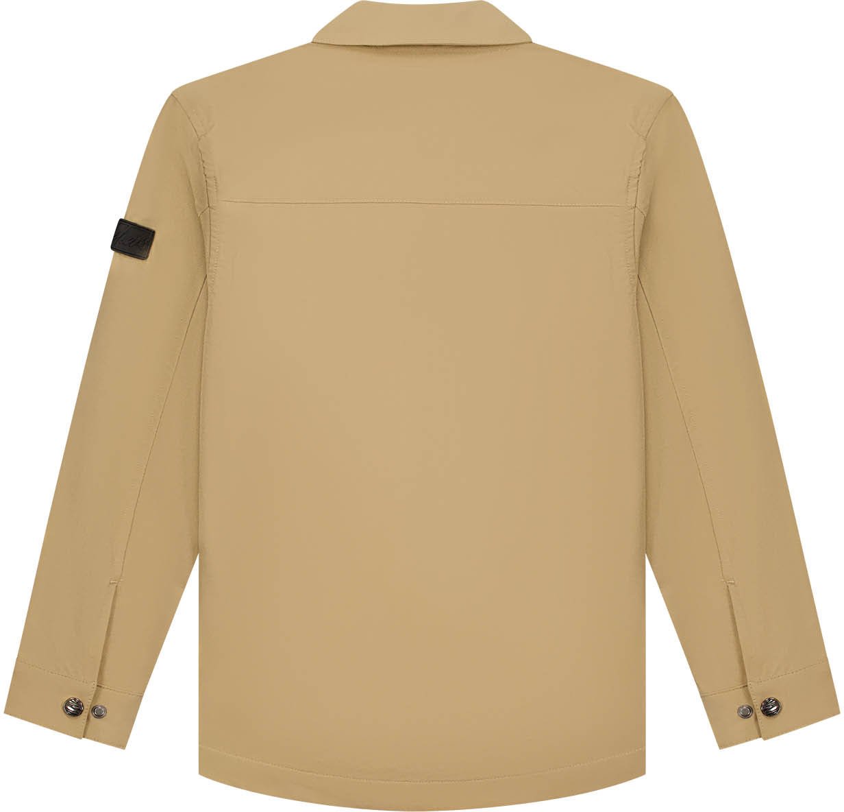 Malelions Malelions Junior Ripstop Zip Overshirt Grijs