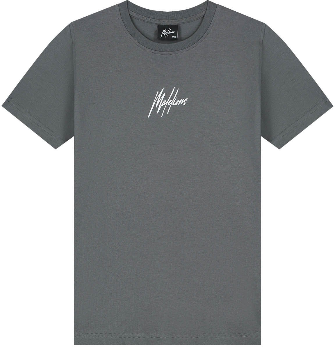 Malelions Malelions Junior Talent T-Shirt Grijs