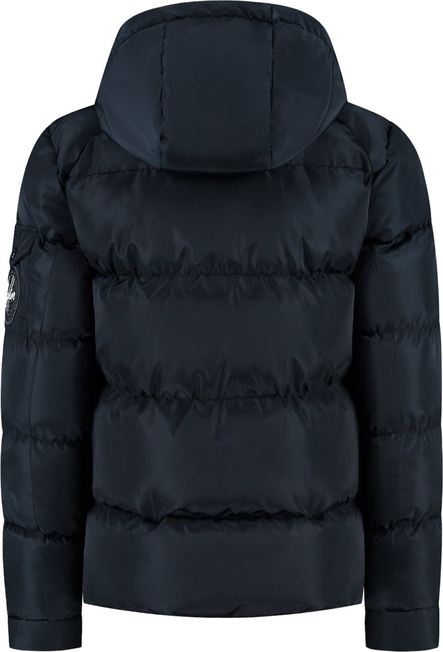 Malelions Malelions Junior Patch Puffer Jacket Blauw