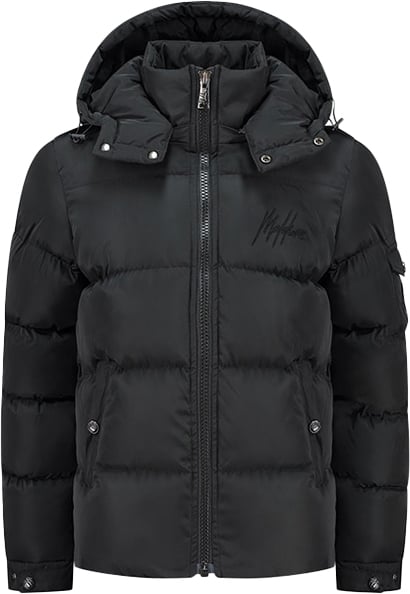 Malelions Malelions Junior Patch Puffer Jacket Zwart
