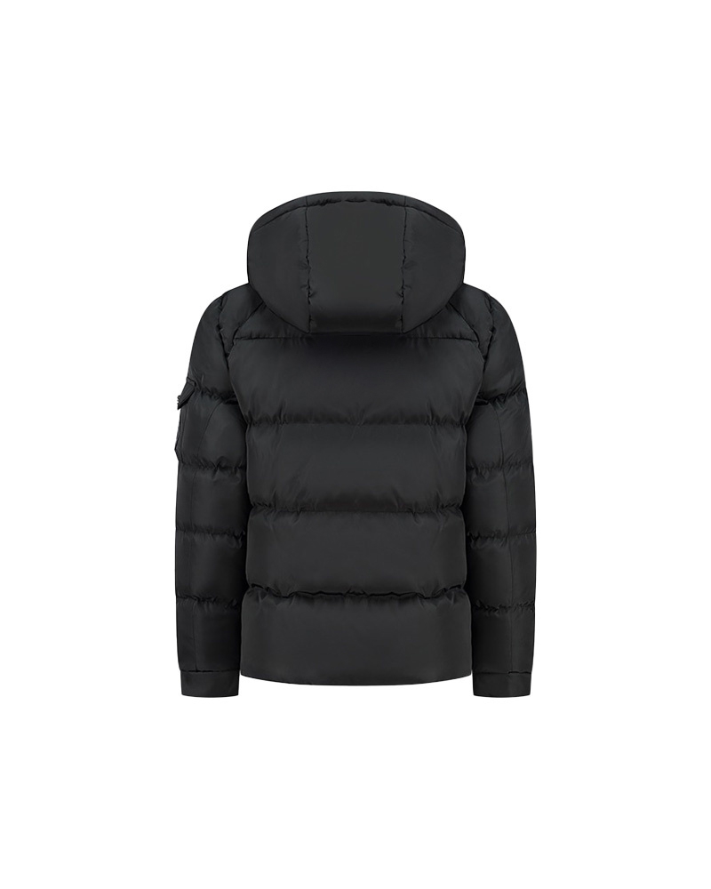 Malelions Malelions Junior Patch Puffer Jacket Zwart