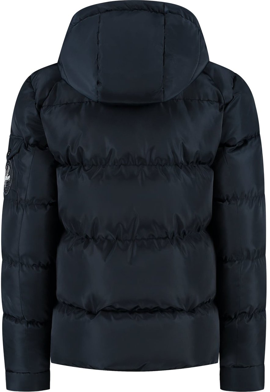 Malelions Malelions Junior Patch Puffer Jacket Blauw