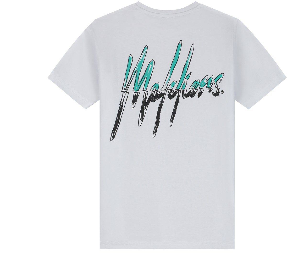 Malelions Malelions Junior Split T-Shirt 2.0 Wit