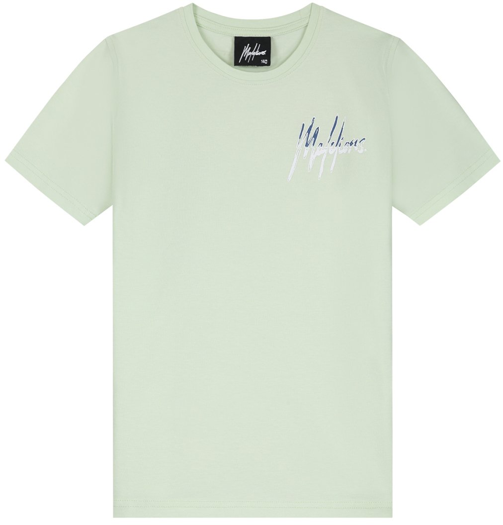 Malelions Malelions Junior Split T-Shirt 2.0 Groen