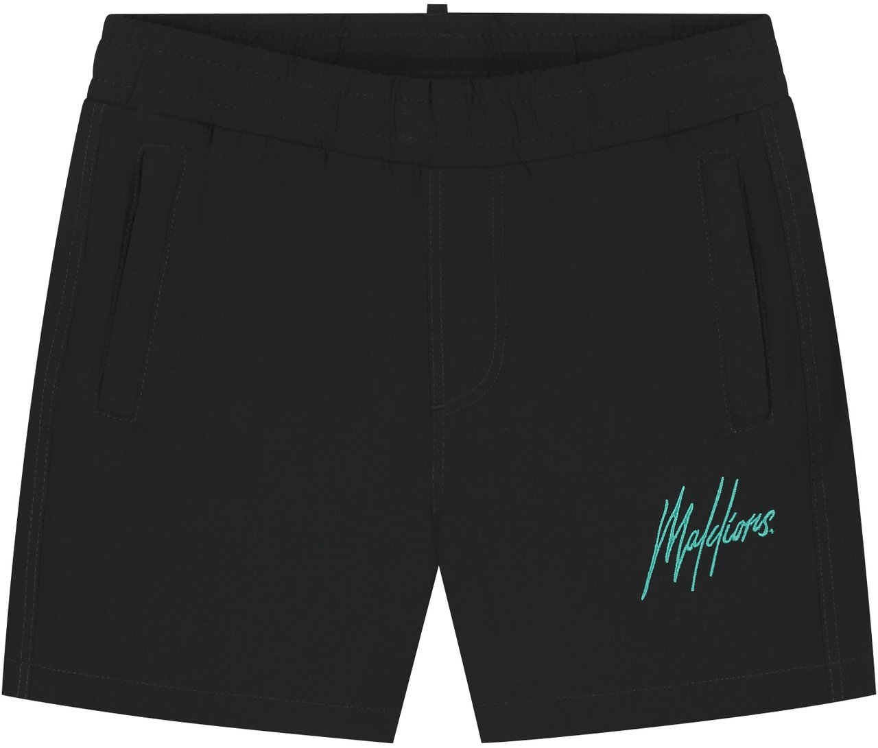 Malelions Malelions Junior Signature Swim Shorts Blauw
