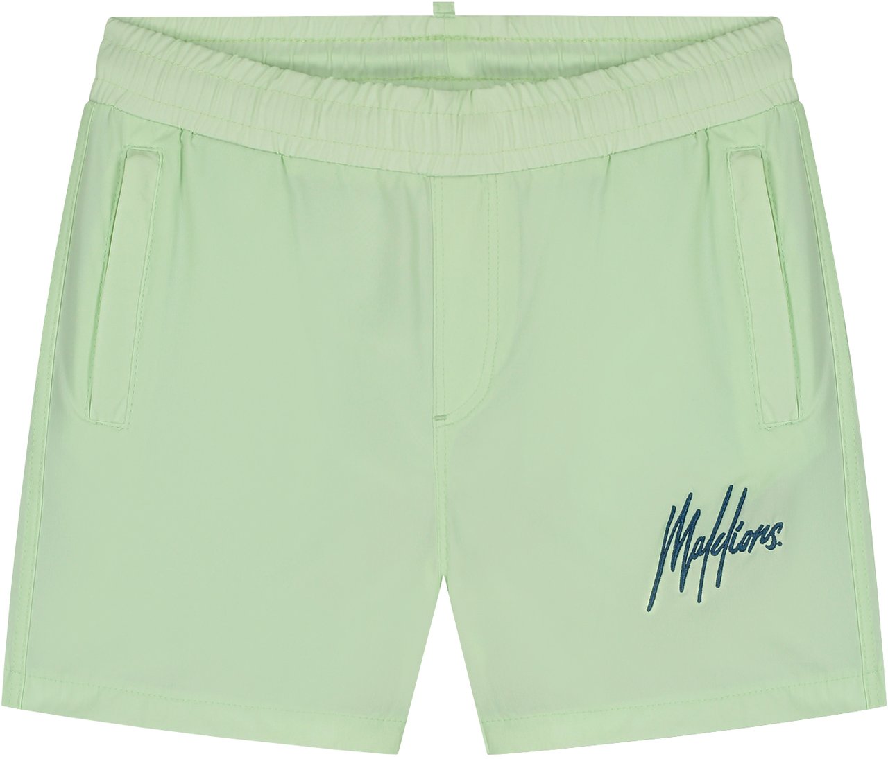 Malelions Malelions Junior Signature Swim Shorts Blauw