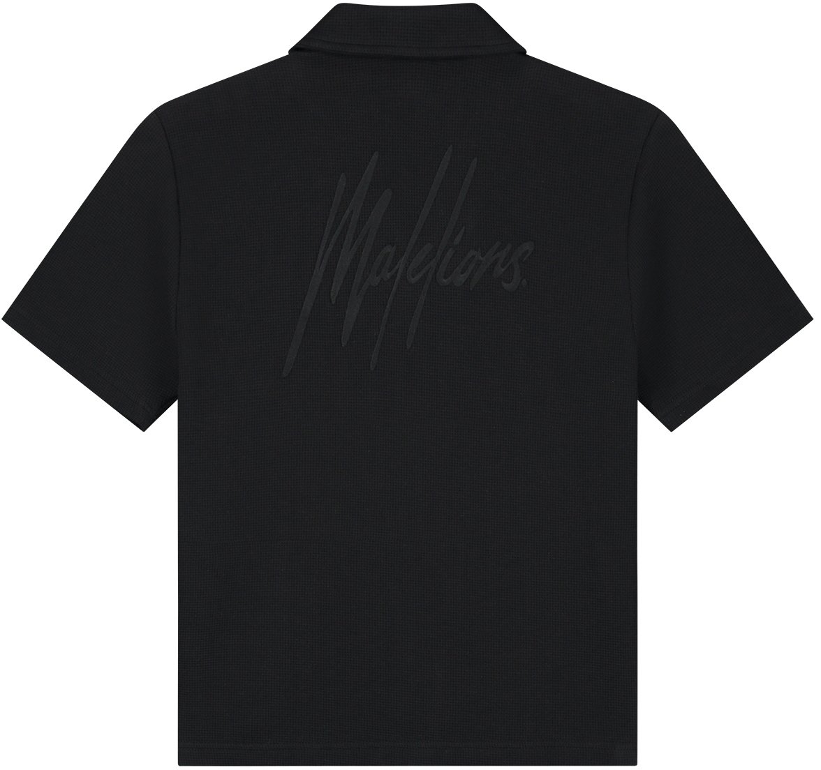 Malelions Malelions Junior Waffle Shirt Zwart
