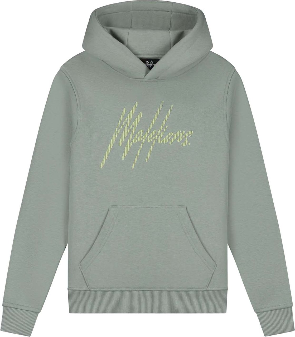 Malelions Malelions Junior Striped Signature Hoodie Groen
