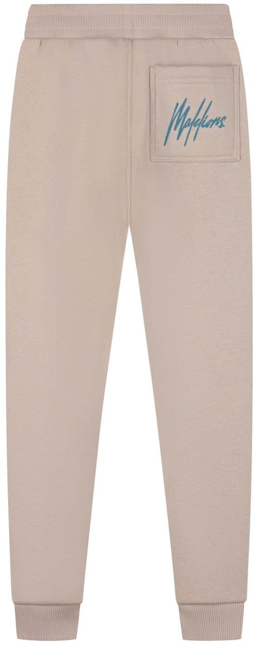 Malelions Malelions Junior Striped Signature Sweatpants Taupe