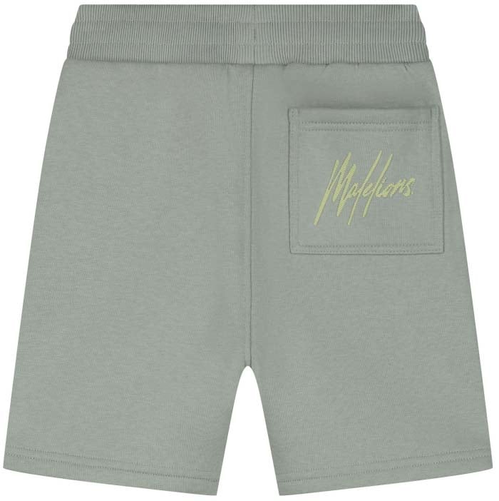 Malelions Malelions Junior Striped Signature Shorts Groen