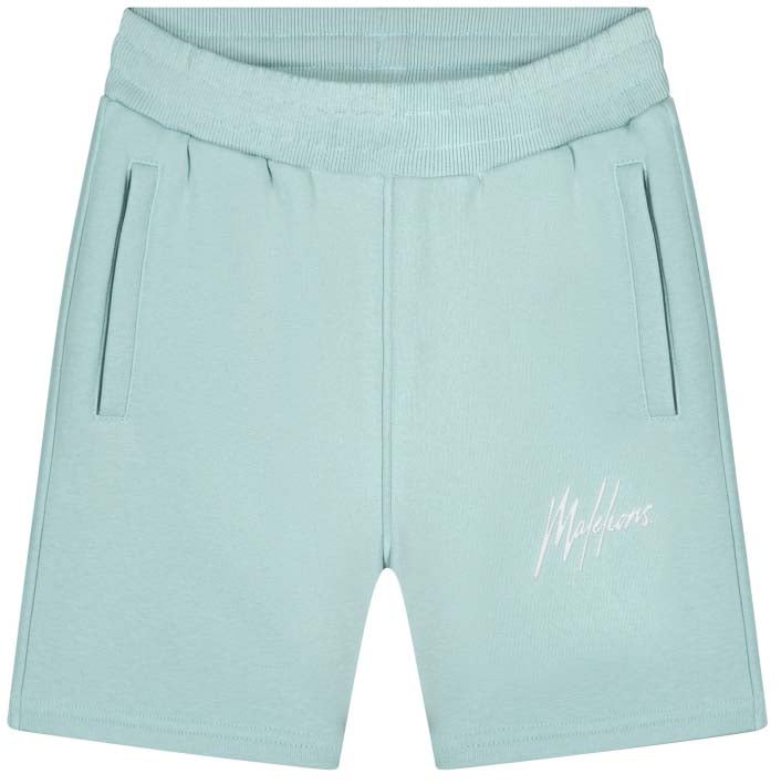 Malelions Malelions Junior Striped Signature Shorts Blauw