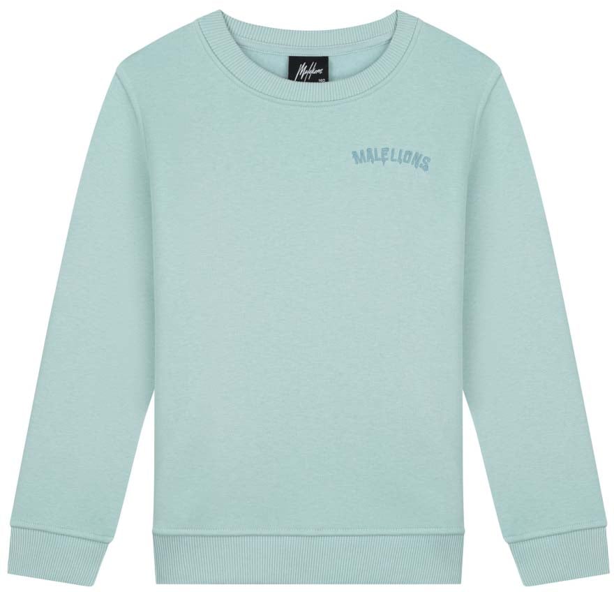 Malelions Malelions Junior Paint Sweater Blauw