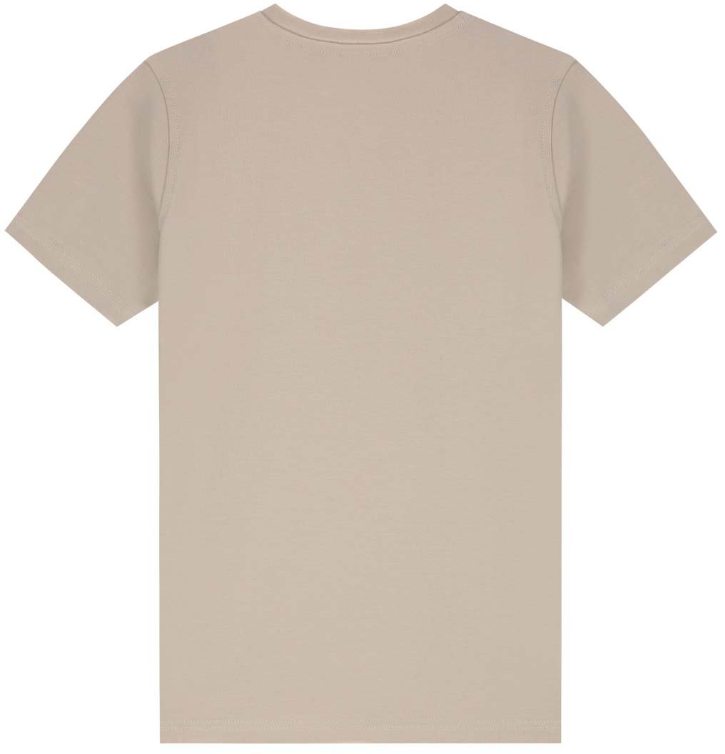 Malelions Malelions Junior Nylon Pocket T-Shirt Taupe