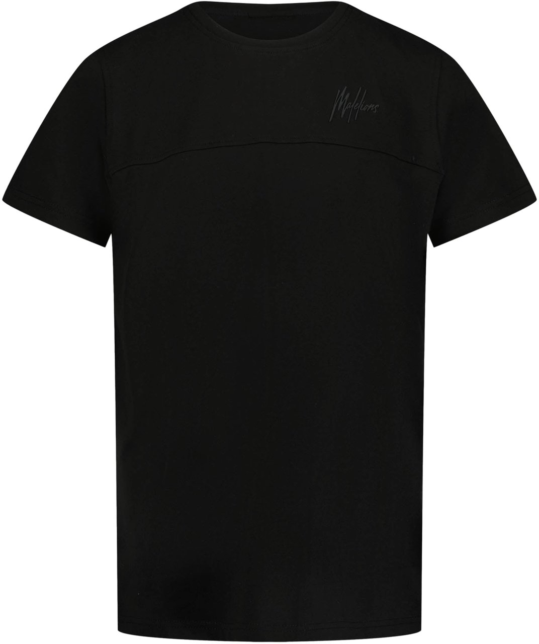 Malelions Malelions Kinder Jongens T-Shirt In Zwart Zwart