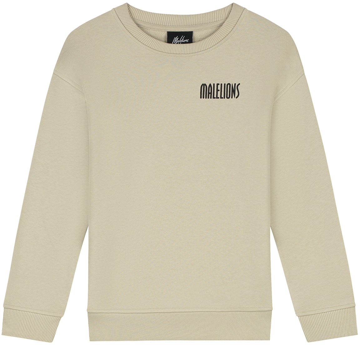 Malelions Malelions Junior Hollywood Map Sweater Beige