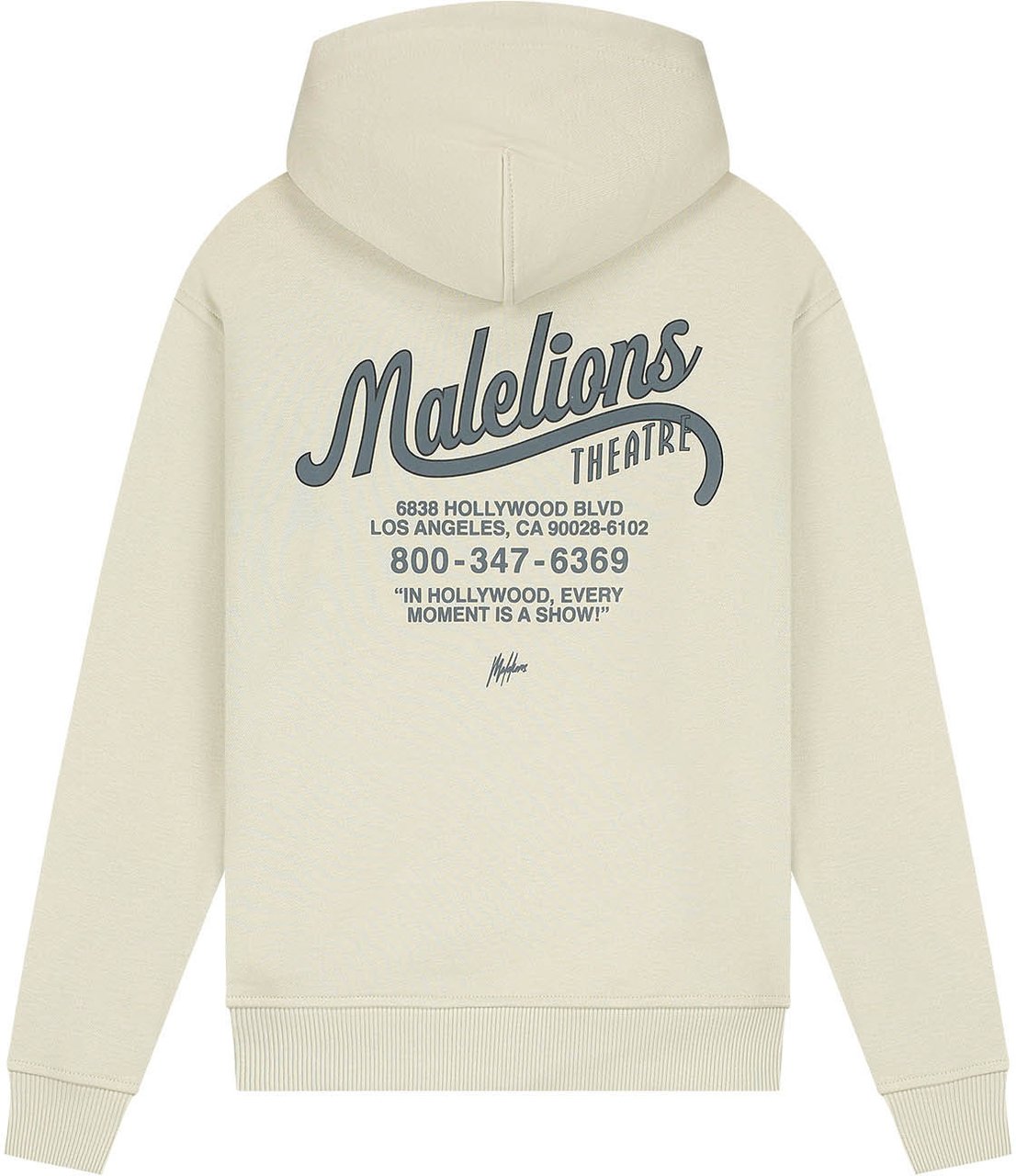 Malelions Malelions Junior Theatre Hoodie Beige