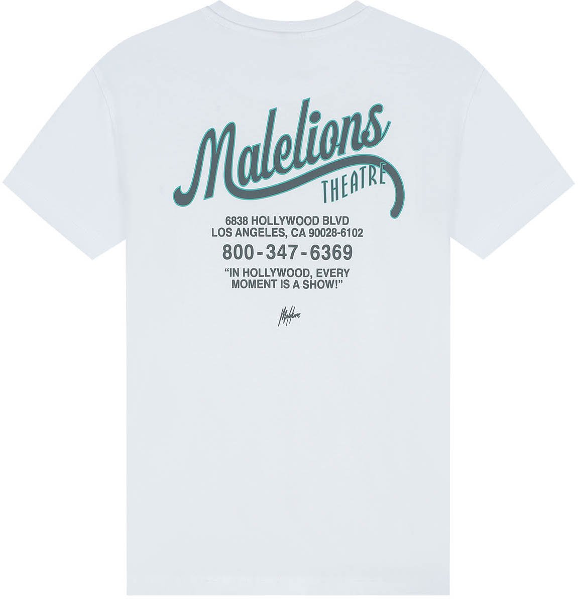 Malelions Malelions Junior Theatre T-Shirt Wit