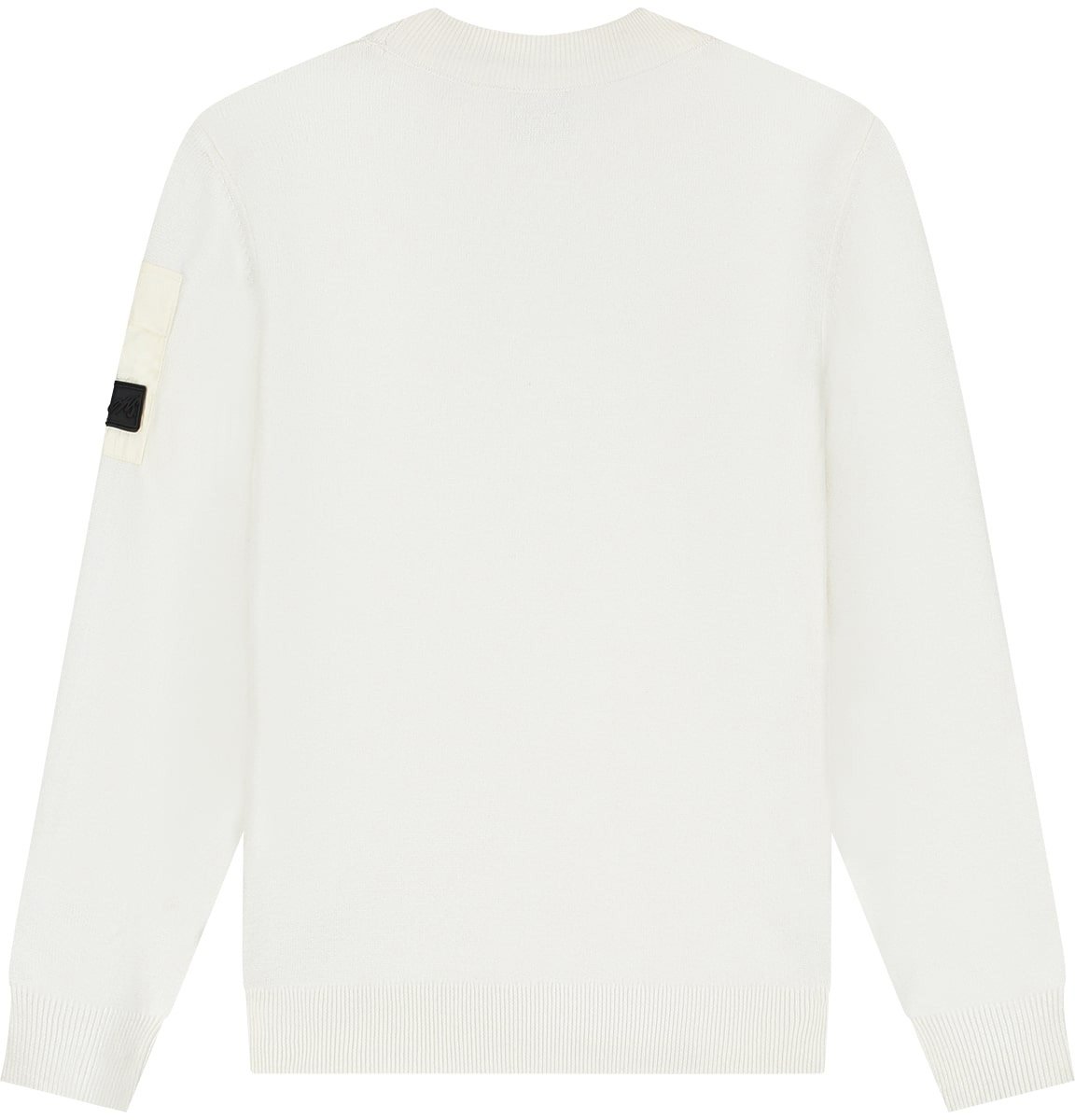 Malelions Malelions Junior Knitted Pocket Sweater Wit