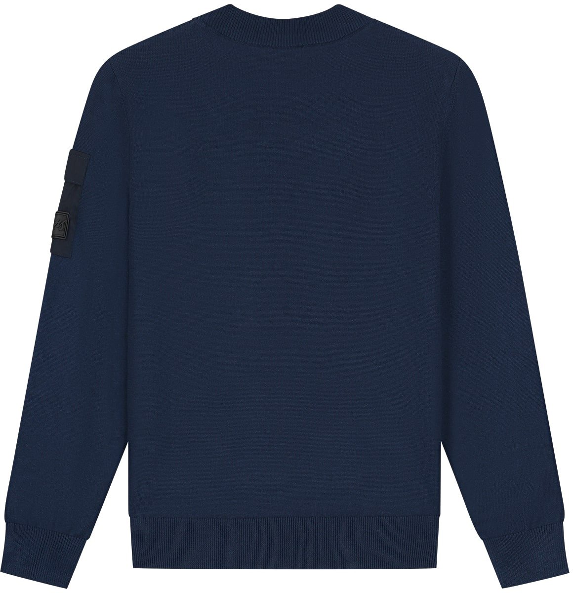 Malelions Malelions Junior Knitted Pocket Sweater Blauw
