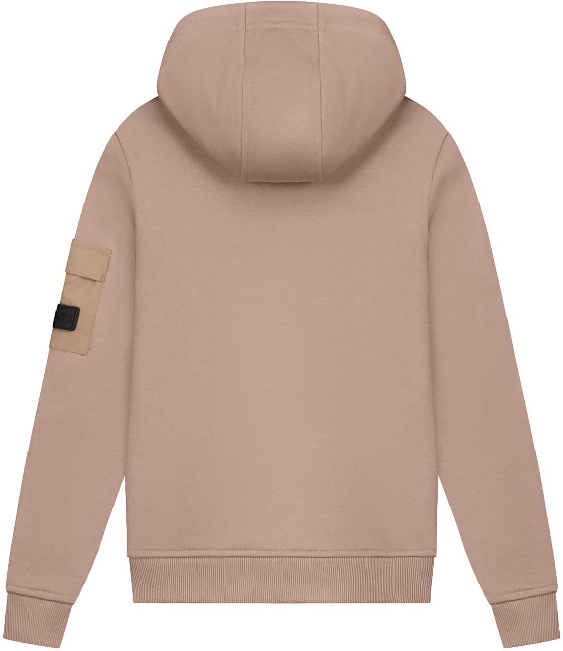 Malelions Malelions Junior Nylon Pocket Hoodie Grijs