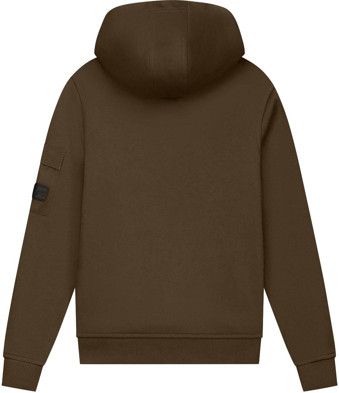 Malelions Malelions Junior Nylon Pocket Hoodie Wit