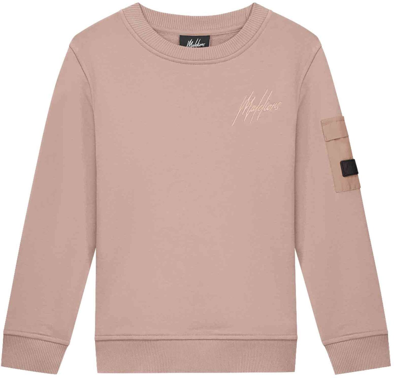 Malelions Malelions Junior Nylon Pocket Sweater Grijs