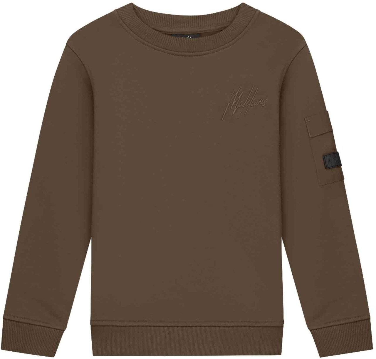 Malelions Malelions Junior Nylon Pocket Sweater Wit