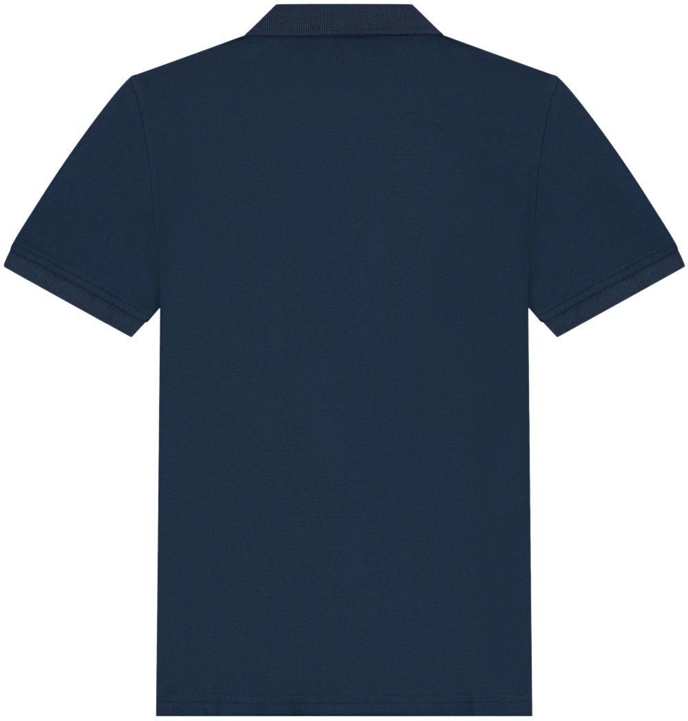 Malelions Junior Patch Polo Blauw