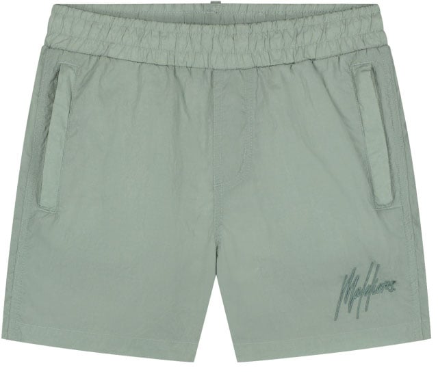 Malelions Malelions Junior Crinkle Swim Shorts Groen