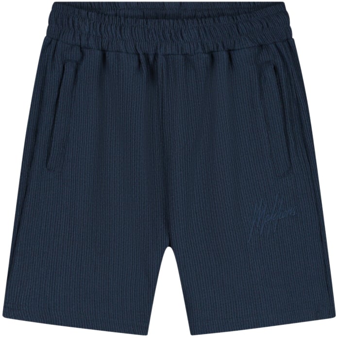 Malelions Malelions Junior Seersucker Shorts Blauw
