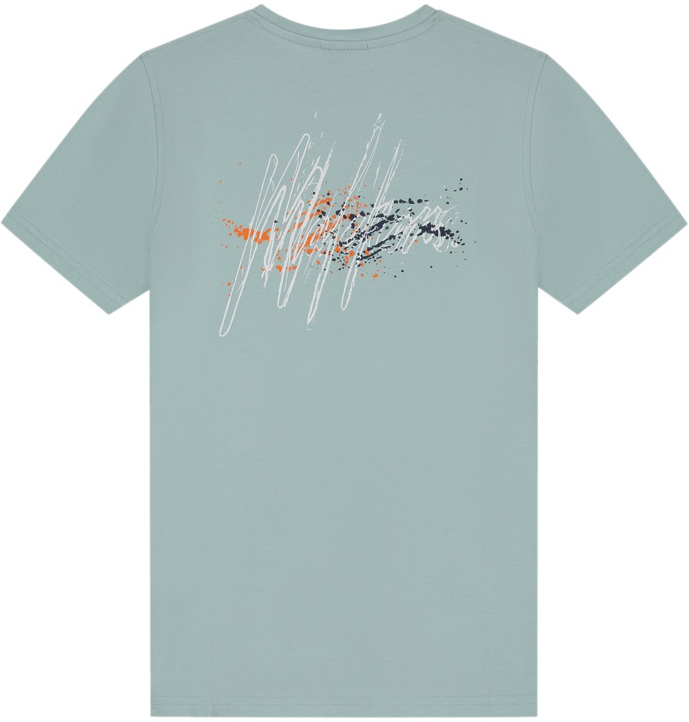 Malelions Malelions Junior Splash T-Shirt Blauw