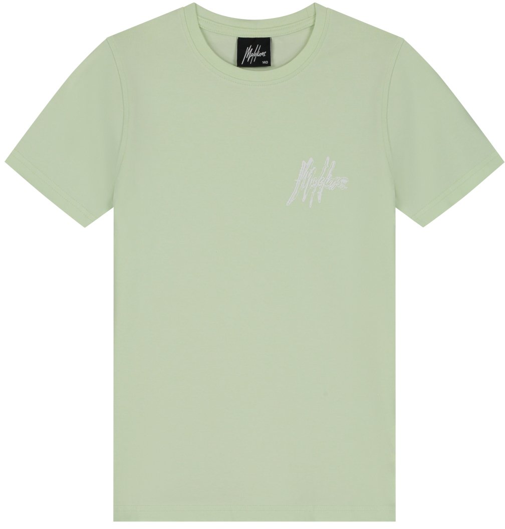 Malelions Malelions Junior 3D Wave T-Shirt Groen