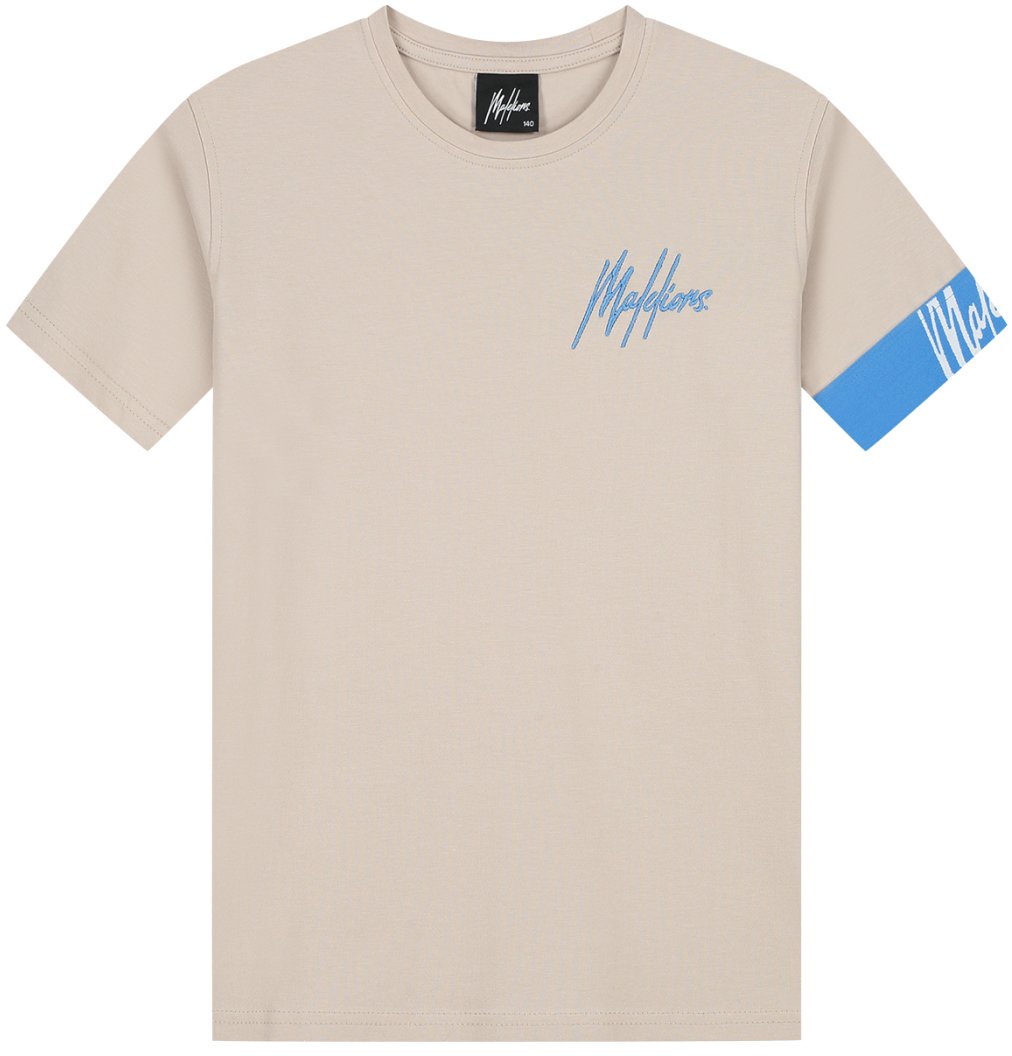 Malelions Malelions Junior Captain T-Shirt 2.0 Taupe